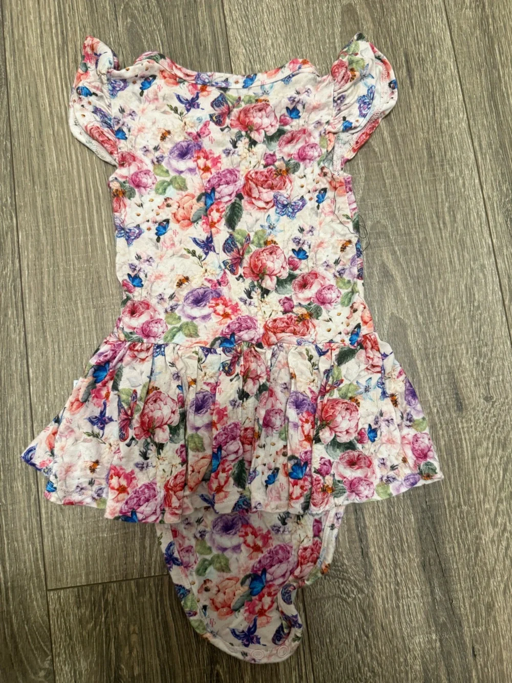 Posh Peanut Vivienne Twirl Bodysuit- 18 months